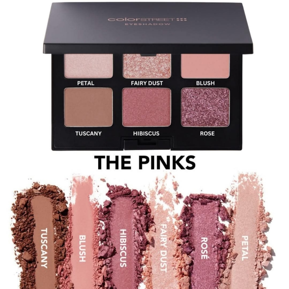 Color Street The Pinks Eyeshadow Palette
